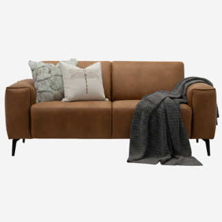 Pria Modern Sofa 3 seater, Kentucky Brown