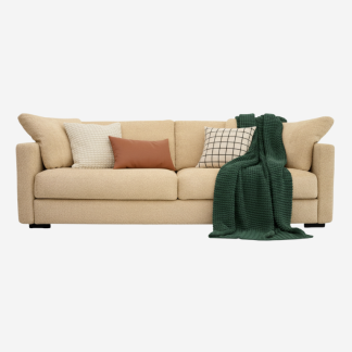Ebba Sofa, 3 Seater , Anthology Beige