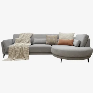 Devine 3.5 Seater Sofa Right Chaise Lounge, Sand