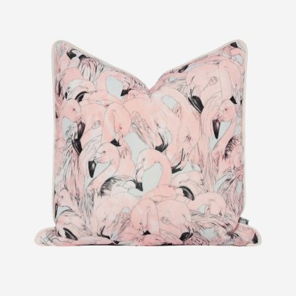 Cushion Flamingo, Pink