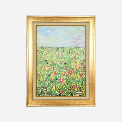 Fields of Grace Portrait, Hand-Painted by Ilham Chahine