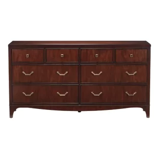 Klement Double Dresser & Console, Brown