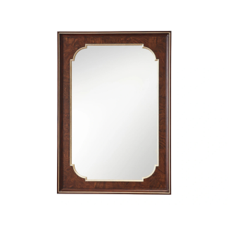 Klement Wall Mirror, Brown