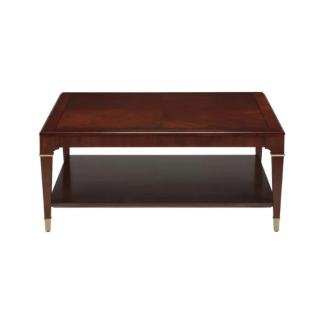 Eltan Square Coffee Table, Brown